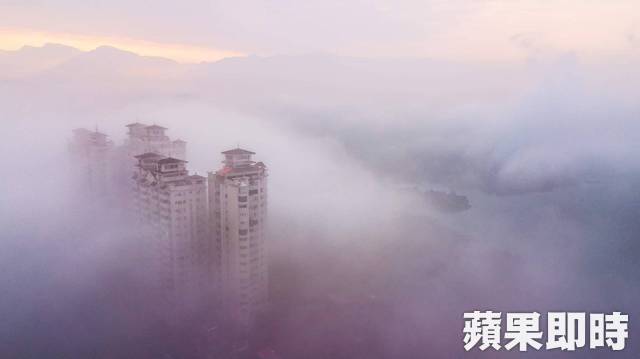 嘉義永豐當舖|每日新聞-嘉義仁義潭現仙境　19樓高建物雲上飄